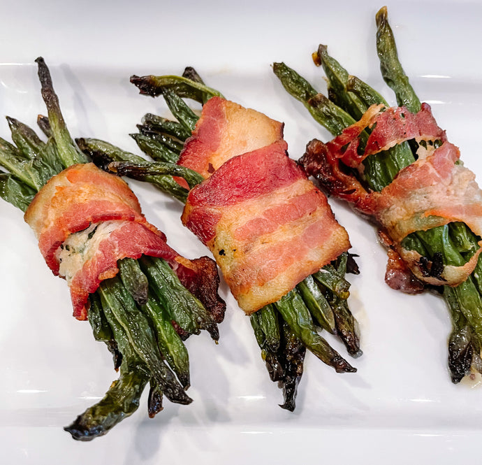 BACON WRAPPED STRING BEANS