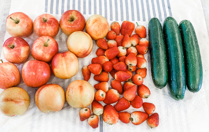 Homemade Organic Produce Wash