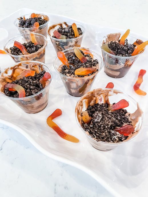 Kids Dirt Pudding With Worms