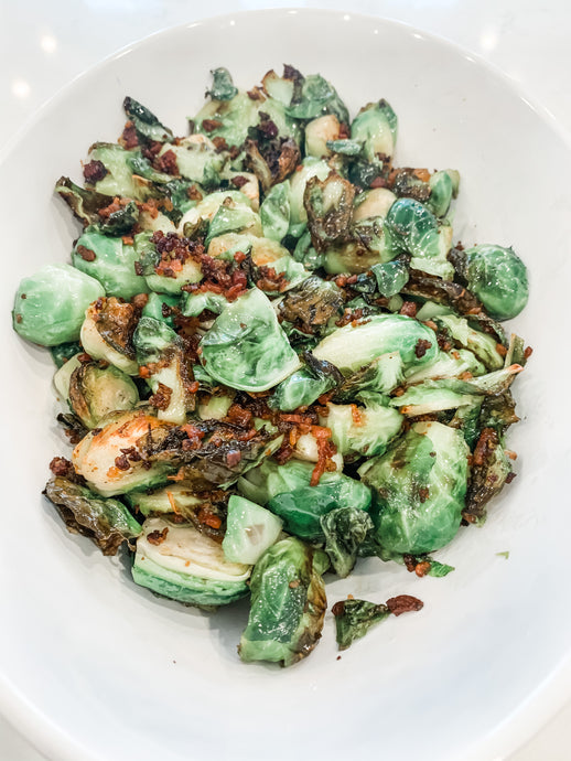 Maple Bacon Brussel Sprouts