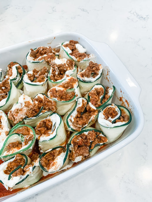Zucchini Lasagna Rollatini