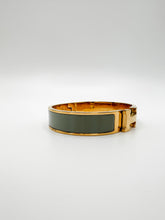 Load image into Gallery viewer, Gold + Grey Plated Cuff