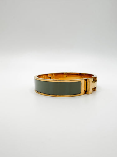 Gold + Grey Plated Cuff