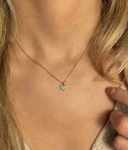 Load image into Gallery viewer, 14k Gold Mini Heart Necklace