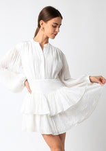 Load image into Gallery viewer, Long Sleeve White Dress