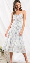 Load image into Gallery viewer, Blue Floral Lace Dress